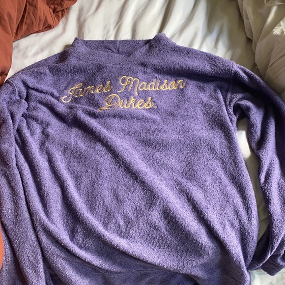 James Madison Dukes Mock Neck Sweater - Picture 2 of 3